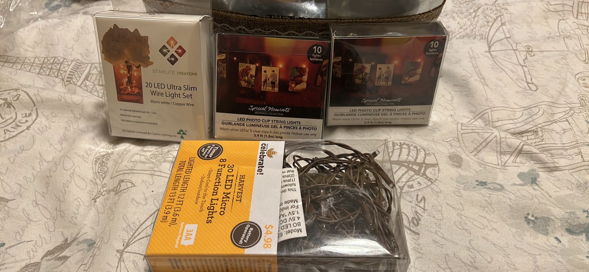 4 Boxes of Fairy Lights