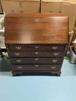 Mahogany Georgian Secretary Desk
