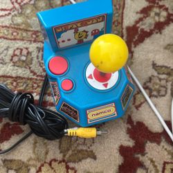 Jakks Pacific Ms. PAC-MAN Plug & Play TV Game Handheld Arcade Joystick