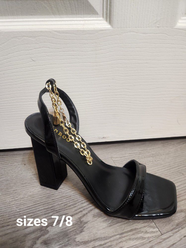 Womens Black High heels new