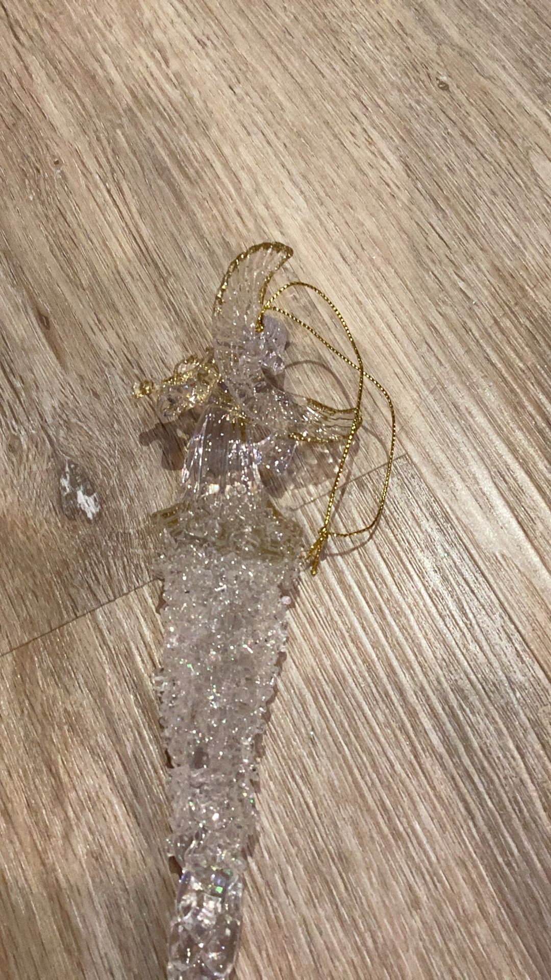 Angel Ornament- Playing Violin