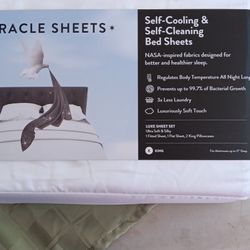 Blow Out Sale On Miracle Sheets Self Cooling