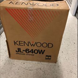 Classic Kenwood JL-640W Speaker System