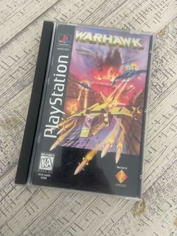Ps1 WarHawk long box PlayStation