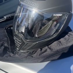 Icon Airflite Helmet Black (Small)