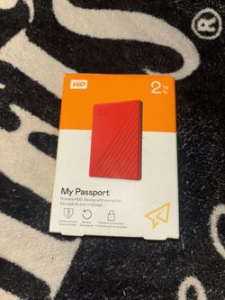 Western Digital WD My Passport 2TB (Two Terabytes) Ultra Portable Hard Drive External Storage For Chromebook 