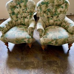 Matching Chairs And Sofa