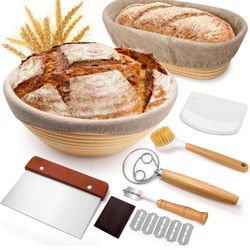 Sourdough Proofing Basket Gift Set