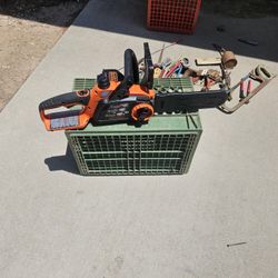 Black And Decker 18 Volt Cordless Chainsaw 140$