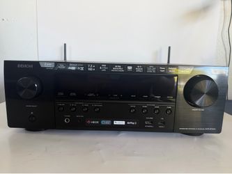 Denon AVR-S750H 7.2ch A/V Receiver Dolby Atmos DTS:X Streaming Black