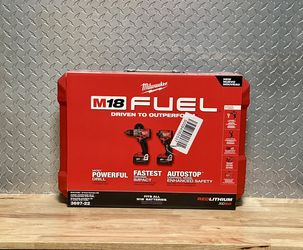 Milwaukee M18 FUEL 2 Tool Combo Kit 3697-22