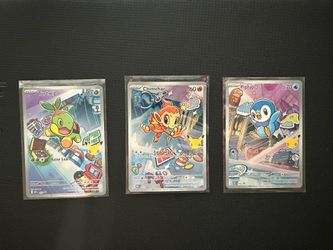 Pokemon First Partners Sinnoh Starters
