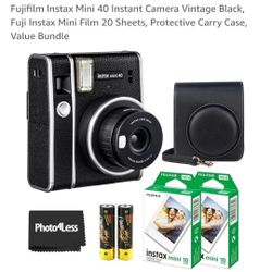 Instax Mini Camera w/ Case