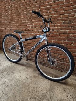NEW 2026 SE COLOSSAL RIPPER 32 HIGH POLISH SILVER SINGLE SPEED BIG FREESTYLE CRUISER BMX BIKE