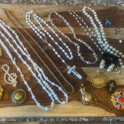 Vintage Necklaces And Pins