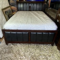 Queen Bed Frame And Mattress 