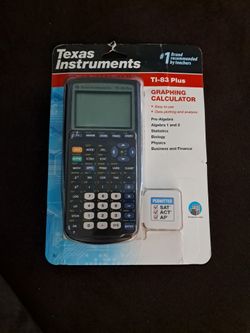 Ti-83 new graphing calculator