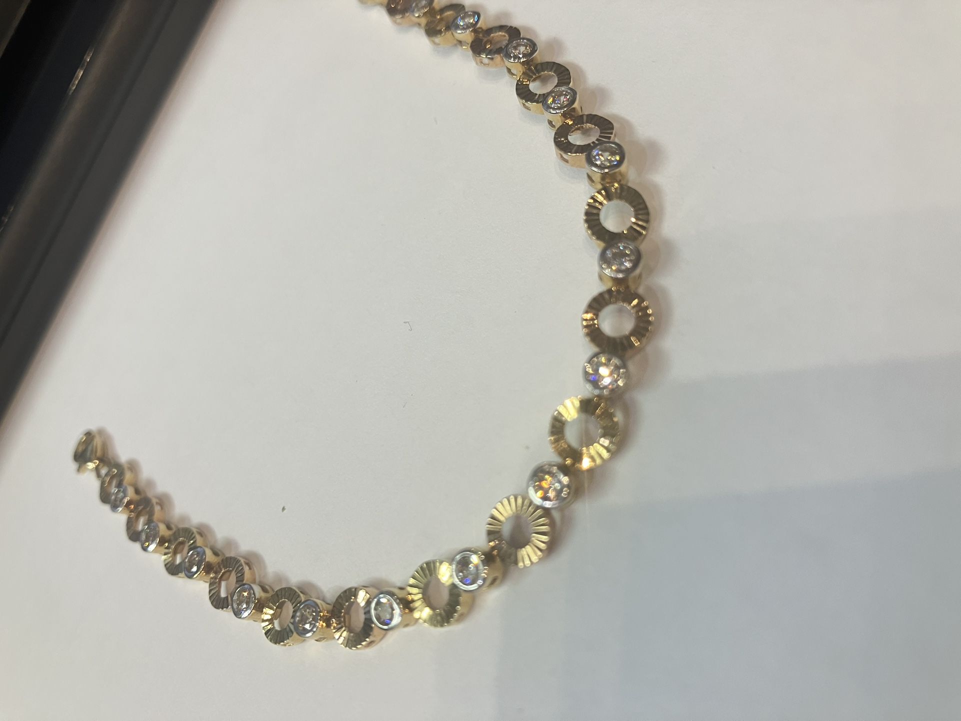 10k Gold Bracelet #109774-2 MJ