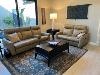 Leather Couch & Loveseat