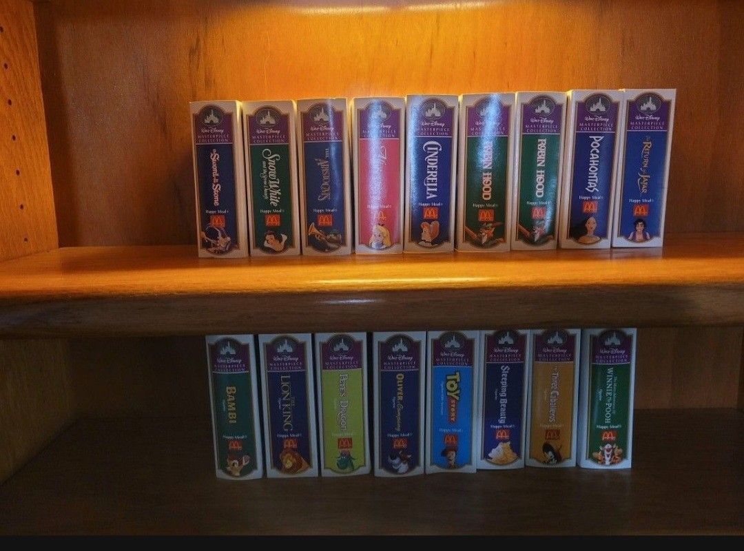 Disney/McDonalds Masterpiece Figures (17)
