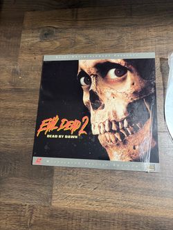 Evil dead two laserdisc