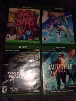 Xbox One games $10  for all 4