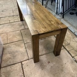 Wooden Dining Bench Chair