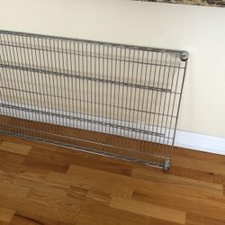 Chrome-plated Steel Wire Shelf