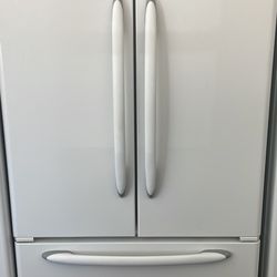 White French Door Fridge No Ice No Water 