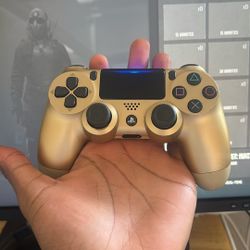 Ps4 Controller Gold
