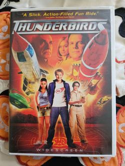 Thunderbirds (DVD, 2004) Live-Action Movie - Widescreen Edition - Tested & Working