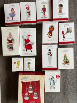 Christmas Ornaments - Hallmark