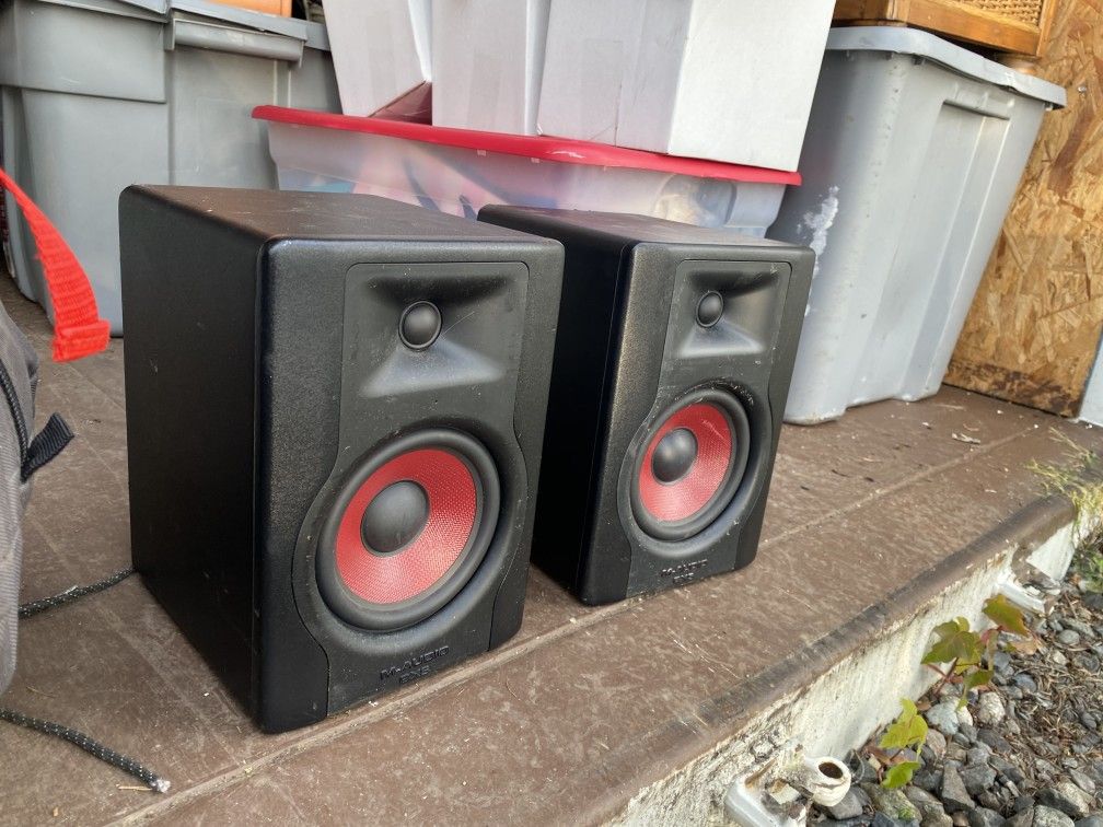 Studio recording monitors $50 for the pair!