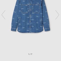 Gucci Denim Jacket Laser 
