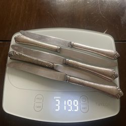 Sterling Silver Butter Knifes
