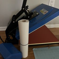 Heat Press And Cricut Printer 