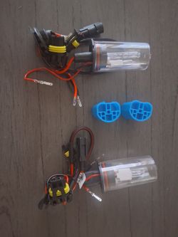 Hid xenon dark blue headlights