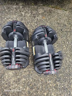 Bowflex Dumbells 10-90