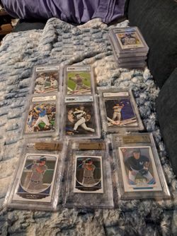 17 card Aaron judge rookies lot all graded 10s
