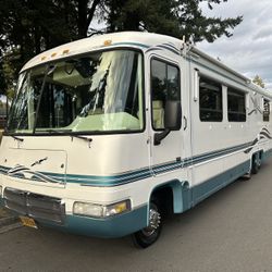 1998 Rexhall Rexair Slide OutTag Axle 34FT 20K ORIGINAL MILES!