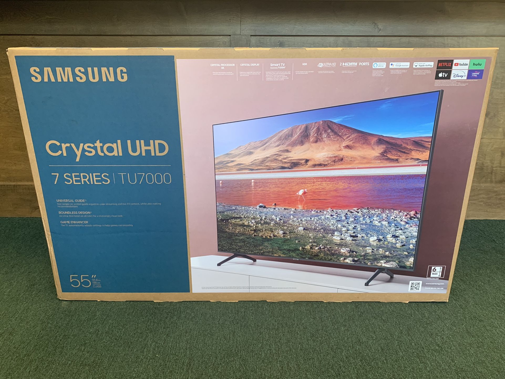 55” Samsung Smart 4K UHD Television 