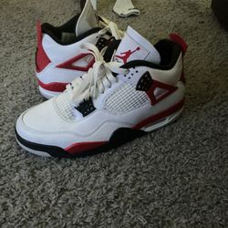 Jordan 4 White Cement Size 9.5 No Box