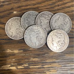 silver Morgan dollar coin collection pre 1921