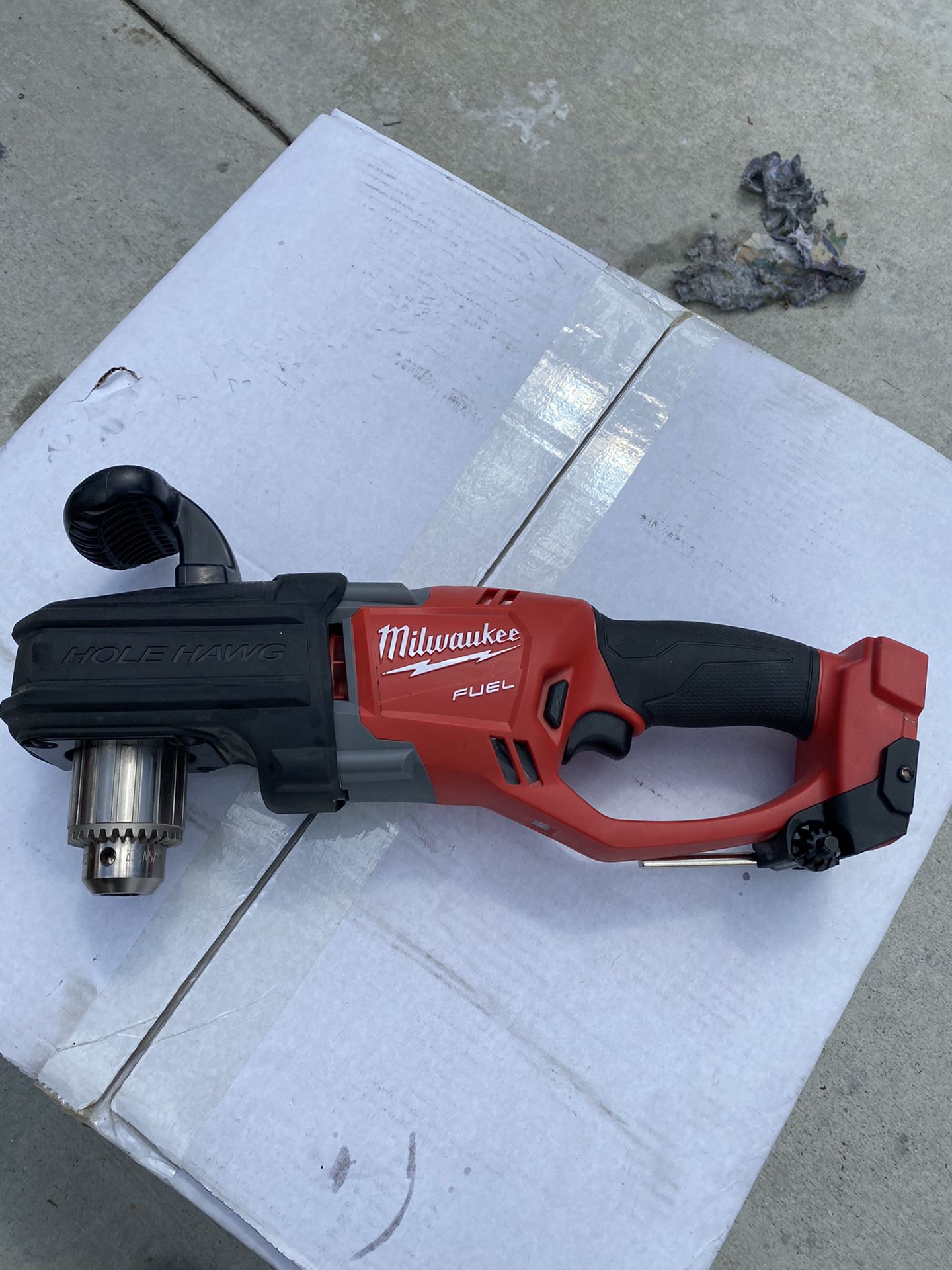 Milwaukee M18 FUEL 18-Volt Lithium-Ion Brushless Cordless 1/2 in. Hole Hawg Right Angle Drill (Tool-Only)