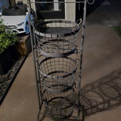 3 TIER fruits/ veggies tower