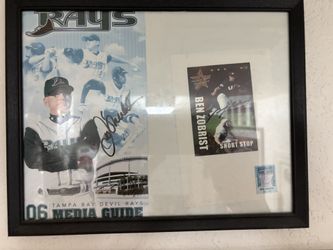 Ben Zobrist And Joe Madden Autograph