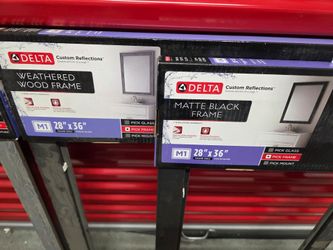 Lot Of (3) DELTA mirror Frame, 28x36, NEW
