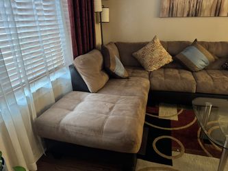 Brown Sectional Couch