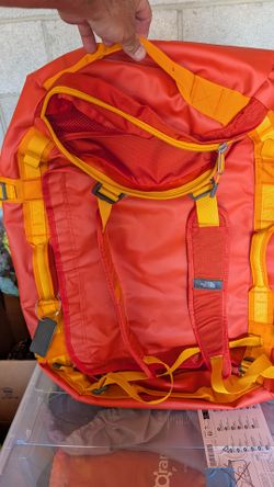 The North Face Base Camp Duffel in Tibetan Orange Sz. L 95L