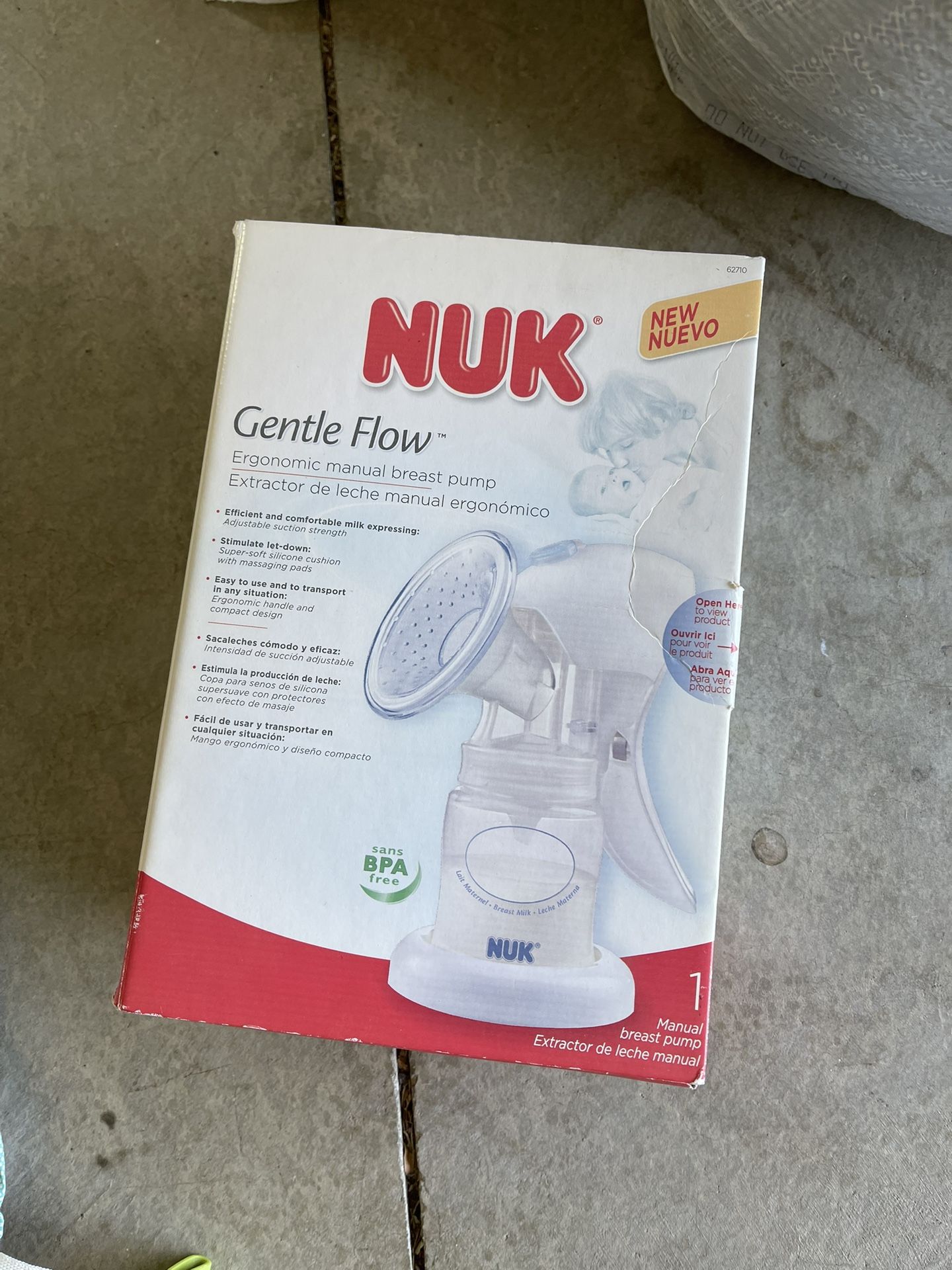 manual breast pump - NEW - Nuk ergonomic Lots of baby items available and not posted yet, if you need something else, please message what your looki